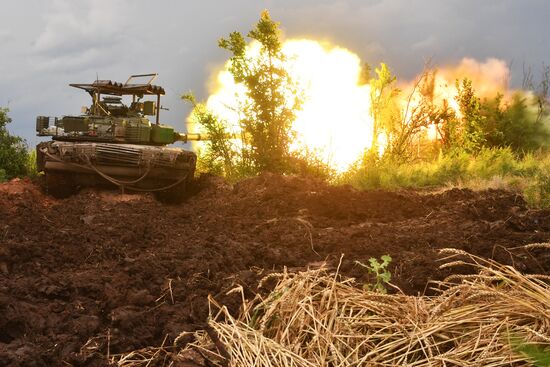 Russia Ukraine Military Operation Motorized Infantry Unit