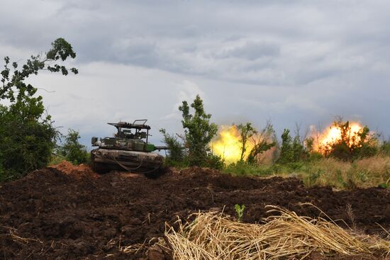 Russia Ukraine Military Operation Motorized Infantry Unit