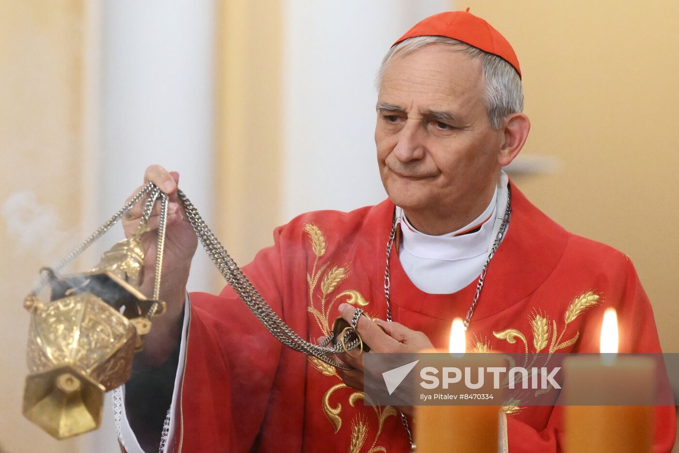 Russia Religion Pope Envoy