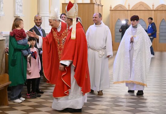 Russia Religion Pope Envoy