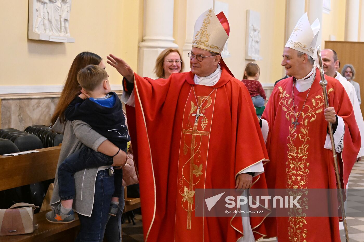 Russia Religion Pope Envoy