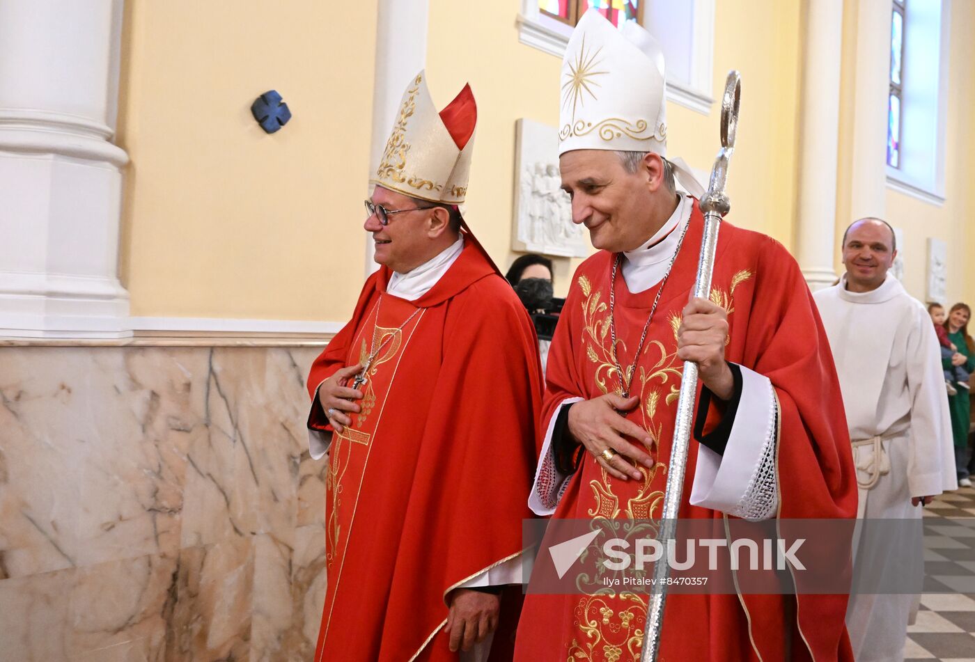 Russia Religion Pope Envoy