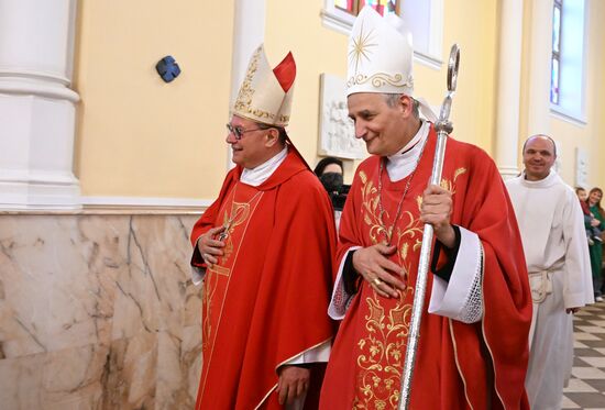 Russia Religion Pope Envoy