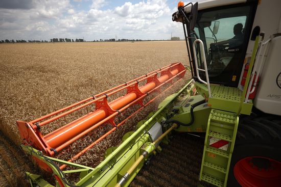 Russia Agriculture Wheat Harvesting