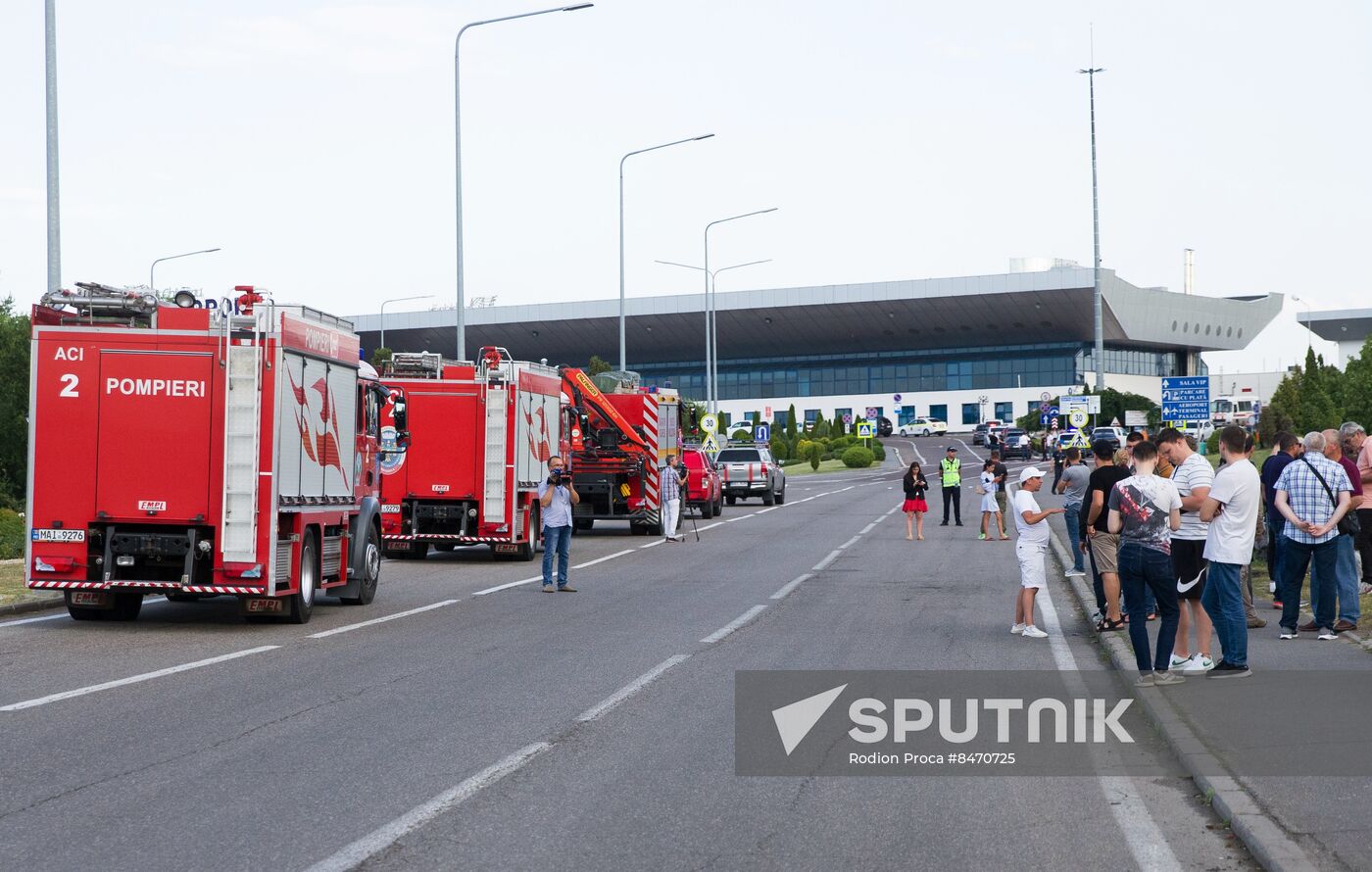 Moldova Airport Security Incident
