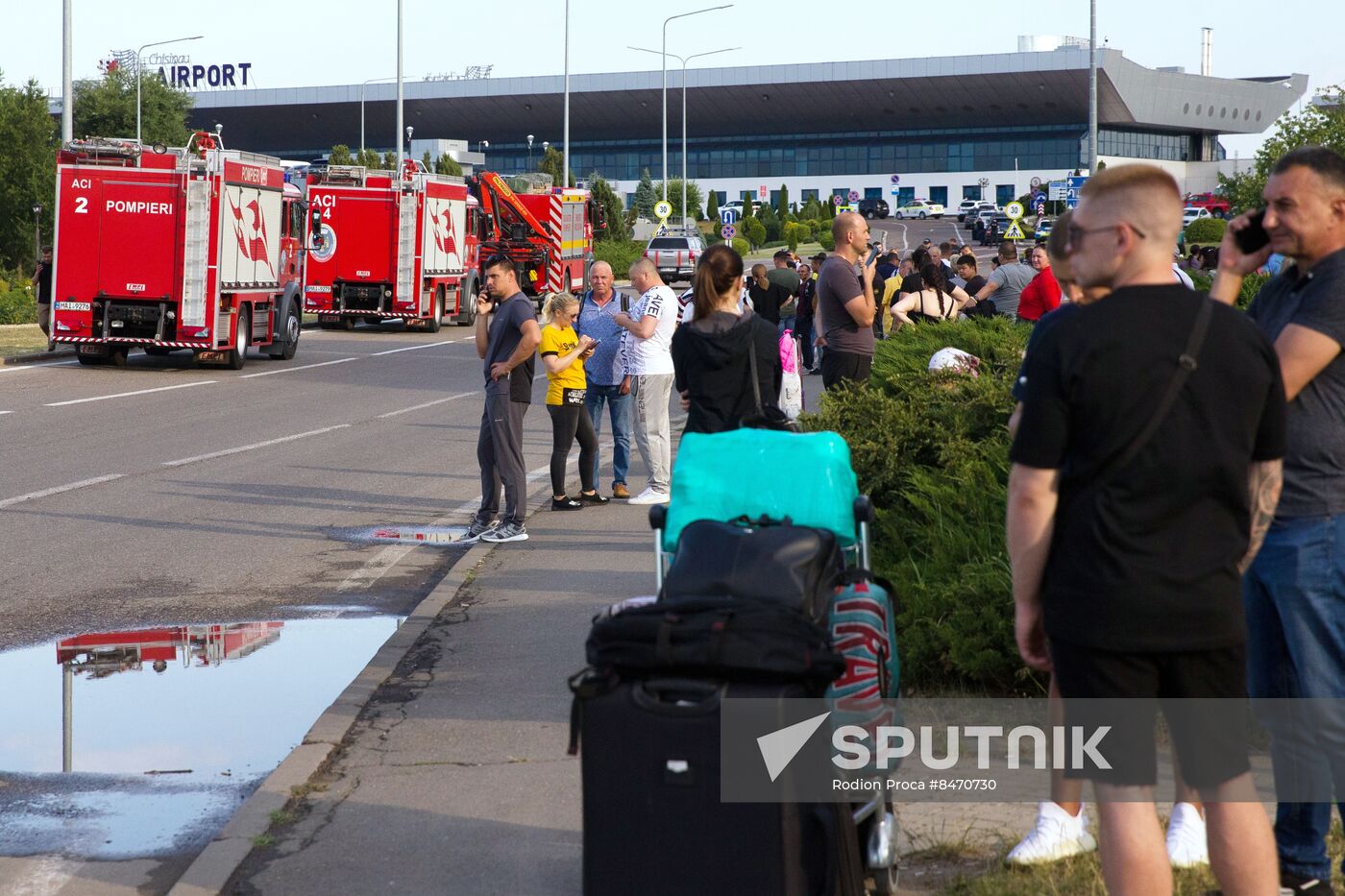 Moldova Airport Security Incident