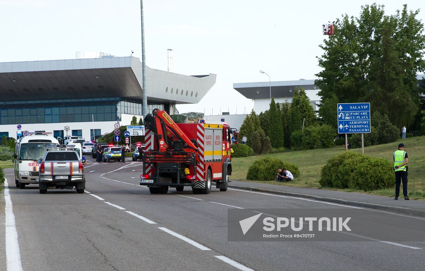 Moldova Airport Security Incident