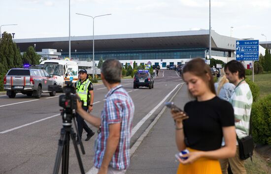 Moldova Airport Security Incident