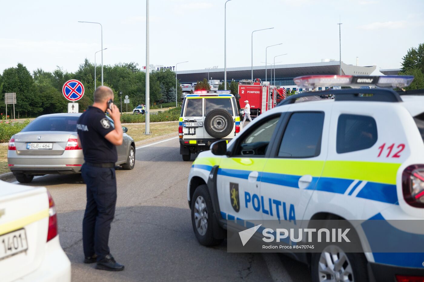 Moldova Airport Security Incident