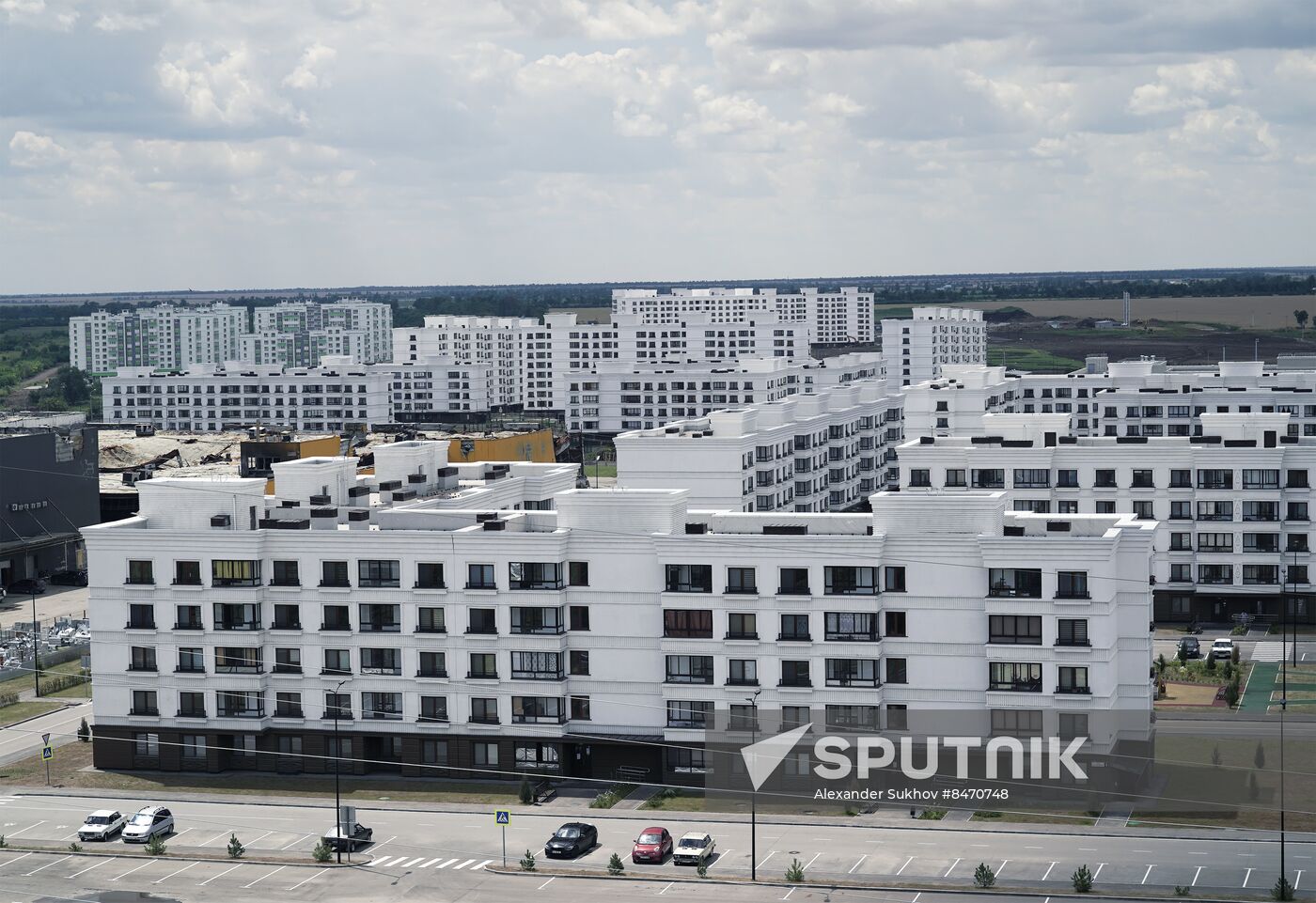 Russia Ukraine Military Operation Residential Construction