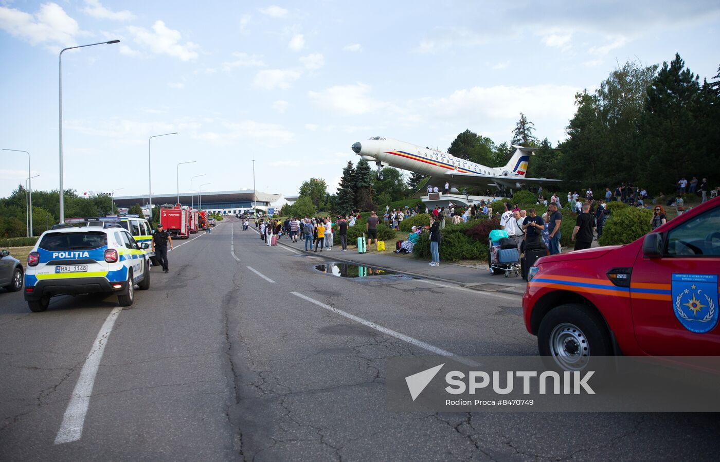 Moldova Airport Security Incident