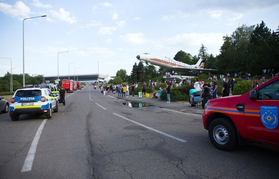 Moldova Airport Security Incident