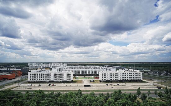 Russia Ukraine Military Operation Residential Construction