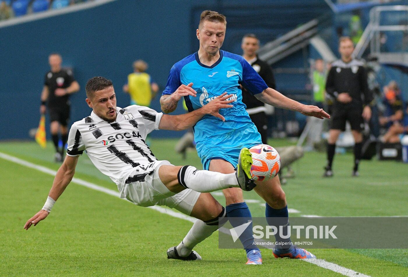 Russia Soccer PARI Premier Cup Zenit - Neftci