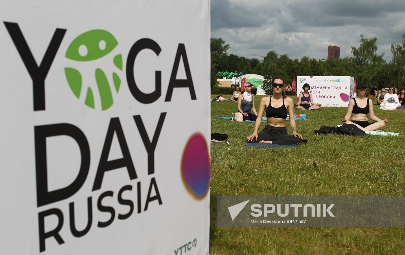 Russia Yoga Day