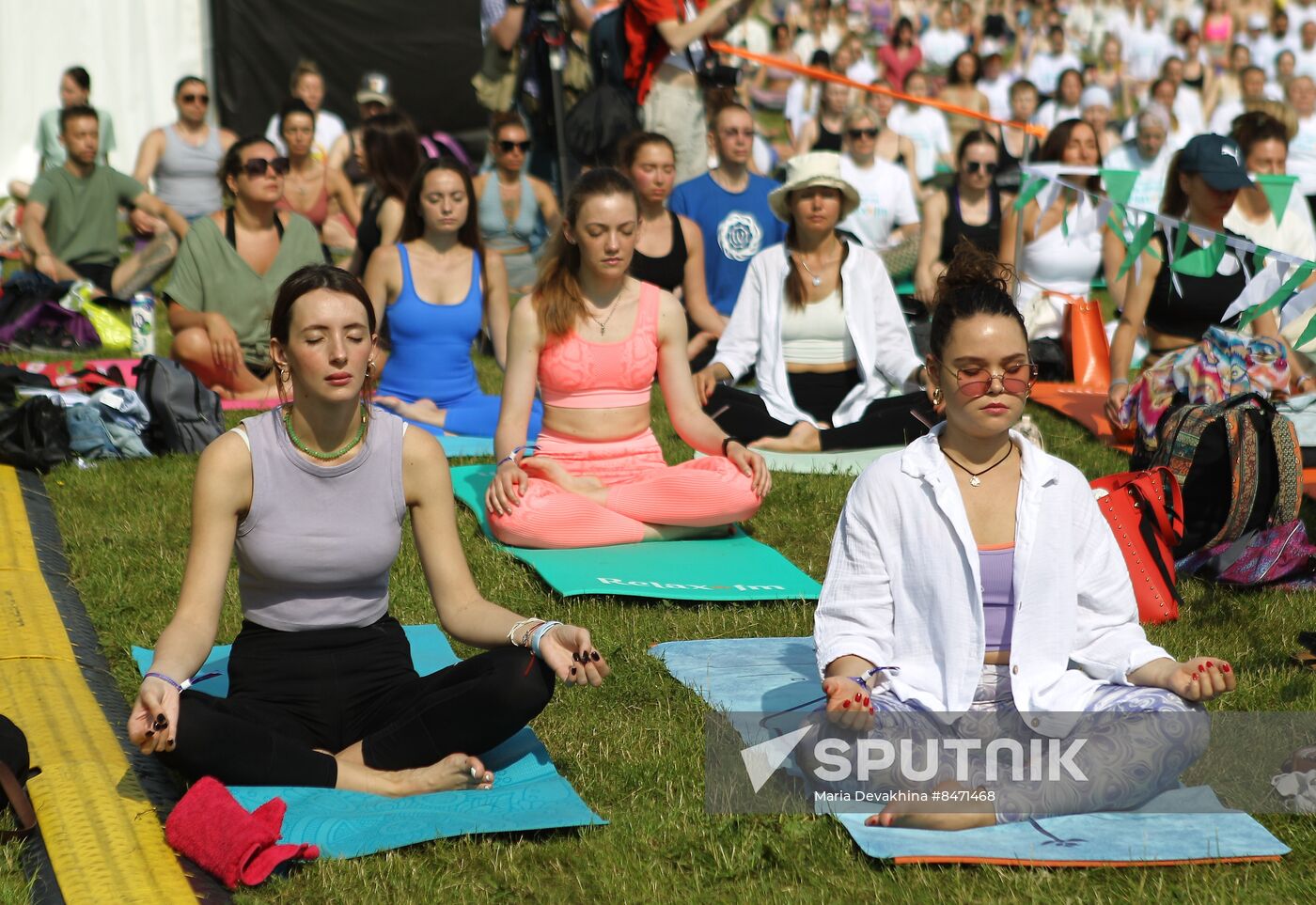 Russia Yoga Day