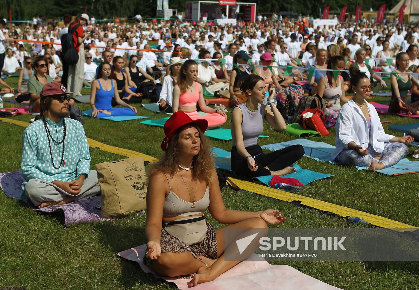 Russia Yoga Day