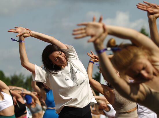 Russia Yoga Day
