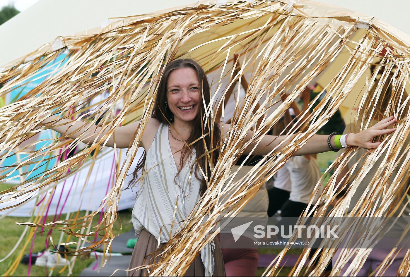 Russia Yoga Day
