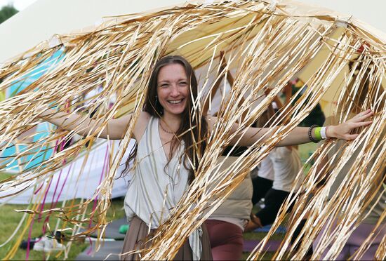 Russia Yoga Day