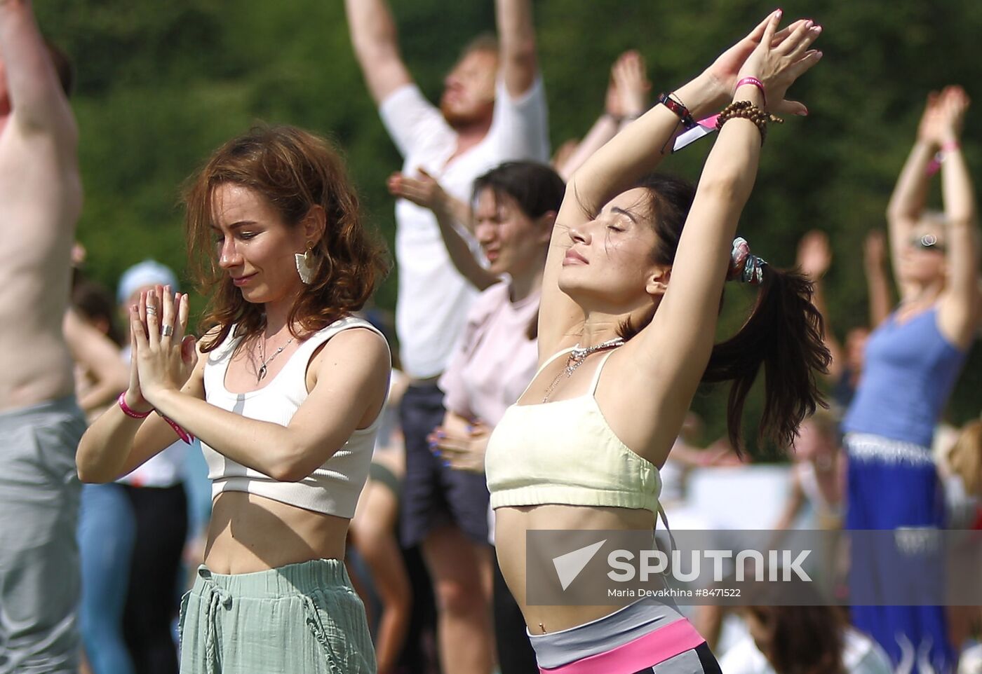 Russia Yoga Day