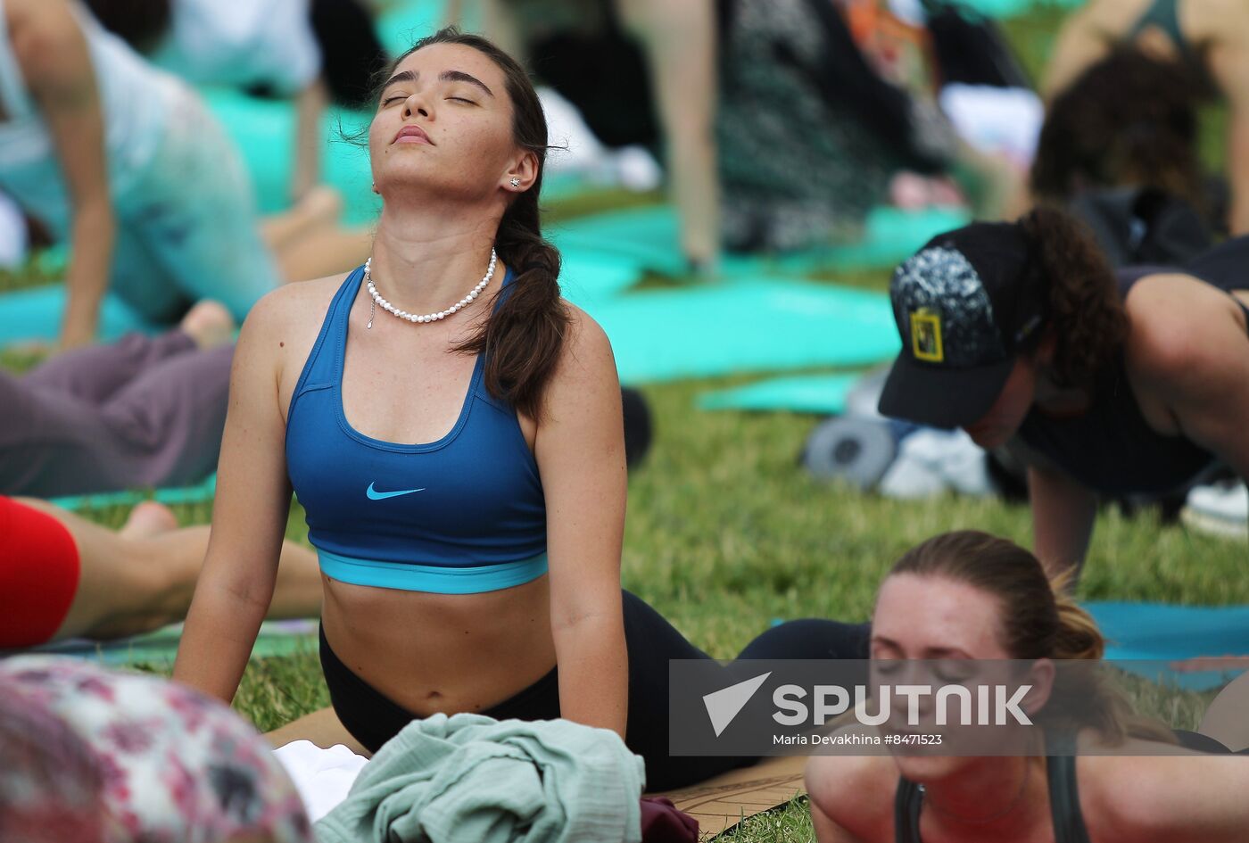 Russia Yoga Day