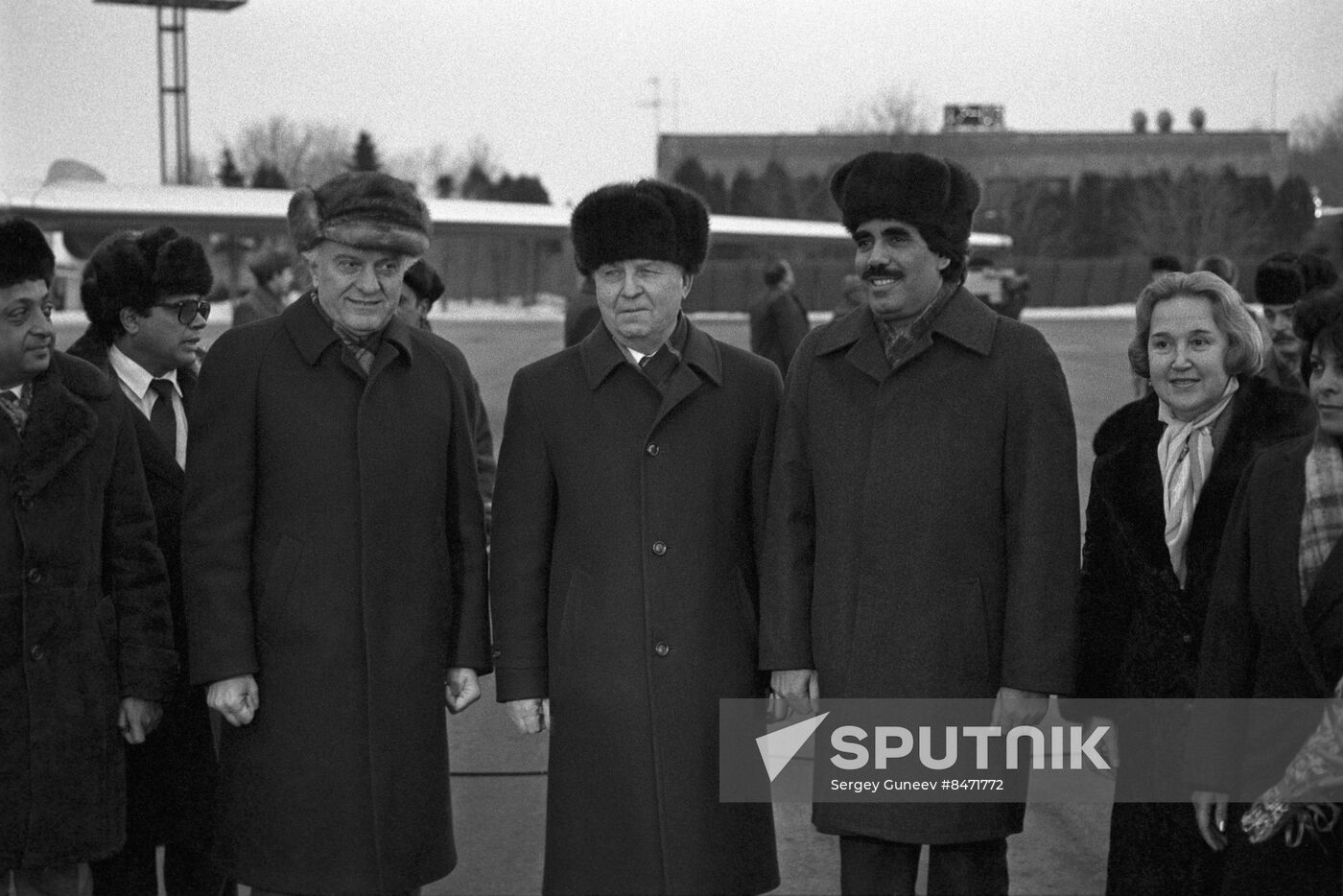 Yemeni delegation visits USSR