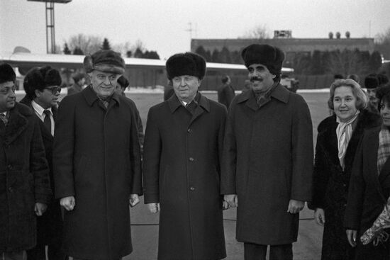 Yemeni delegation visits USSR