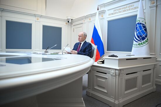 Russia Putin SCO Heads of State Council