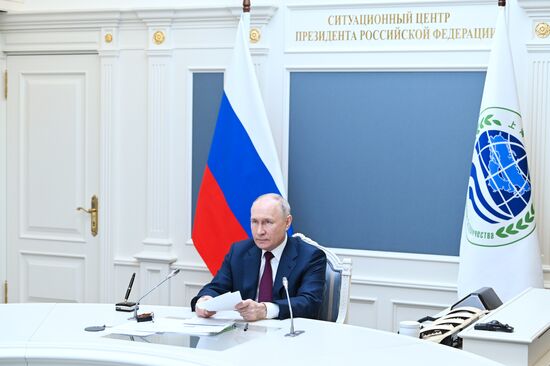 Russia Putin SCO Heads of State Council