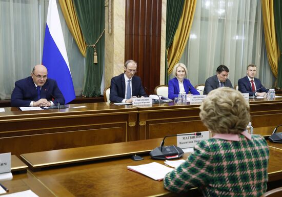 Russia Mishustin Federation Council
