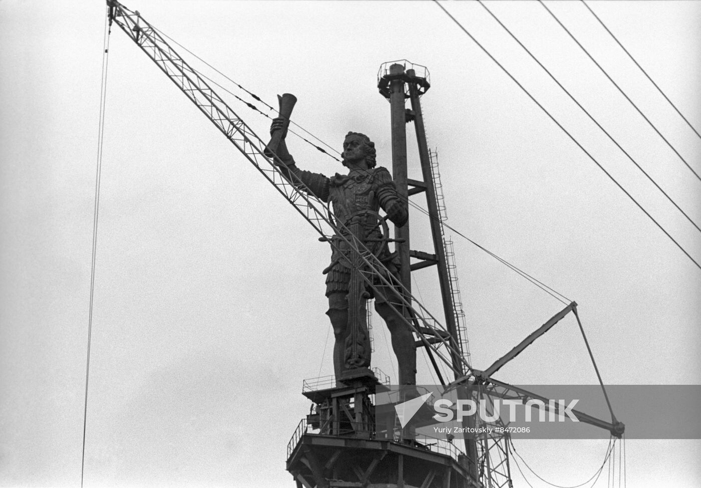 Peter Great Monument in Moscow
