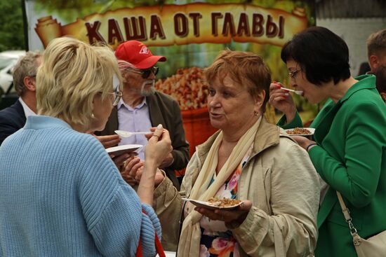 Kasha festival in Kashin