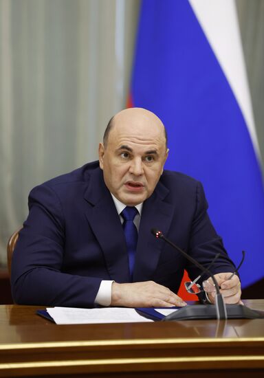 Russia Mishustin Federation Council