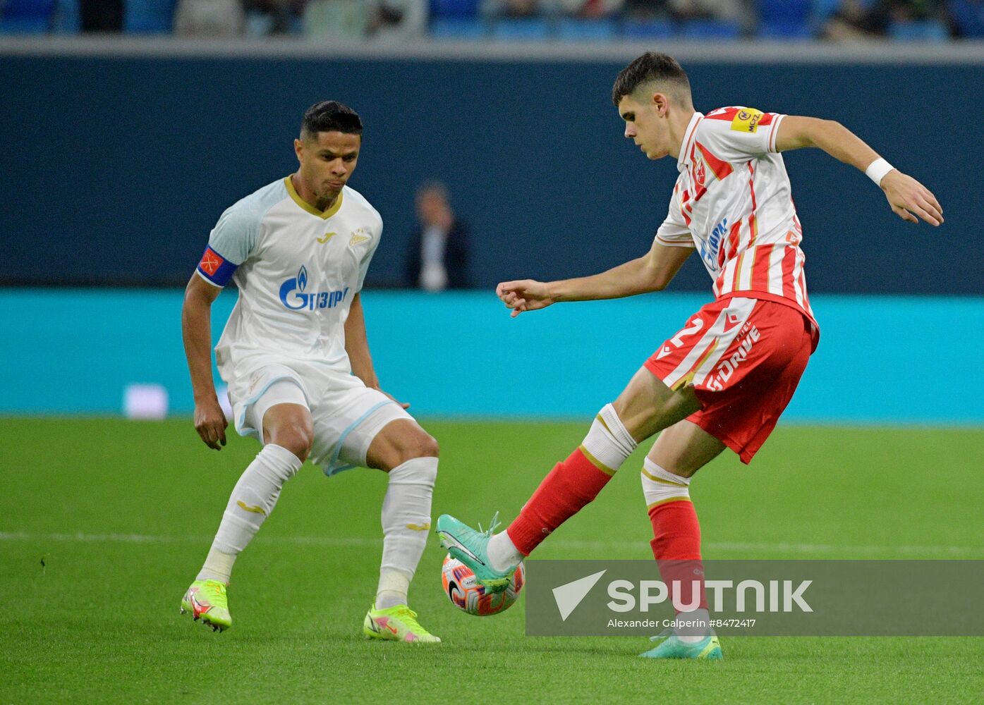 Russia Soccer PARI Premier Cup Crvena Zvezda - Zenit