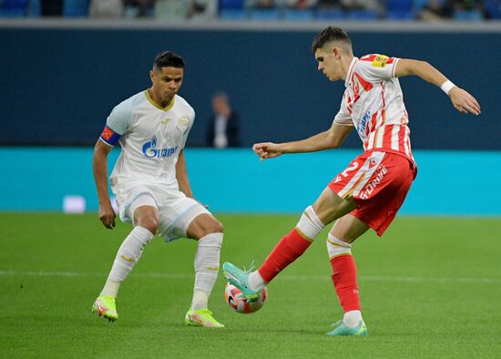 Russia Soccer PARI Premier Cup Crvena Zvezda - Zenit