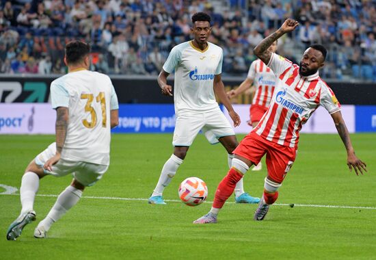 Russia Soccer PARI Premier Cup Crvena Zvezda - Zenit