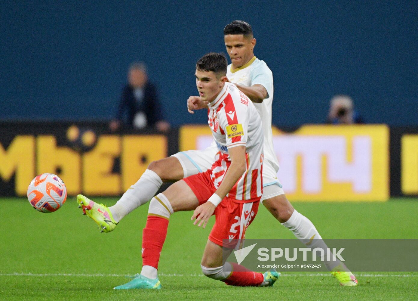 Russia Soccer PARI Premier Cup Crvena Zvezda - Zenit