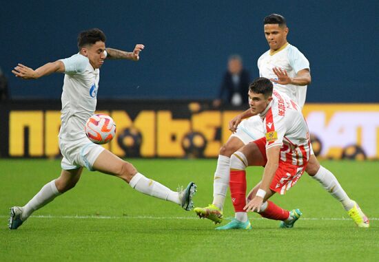 Russia Soccer PARI Premier Cup Crvena Zvezda - Zenit