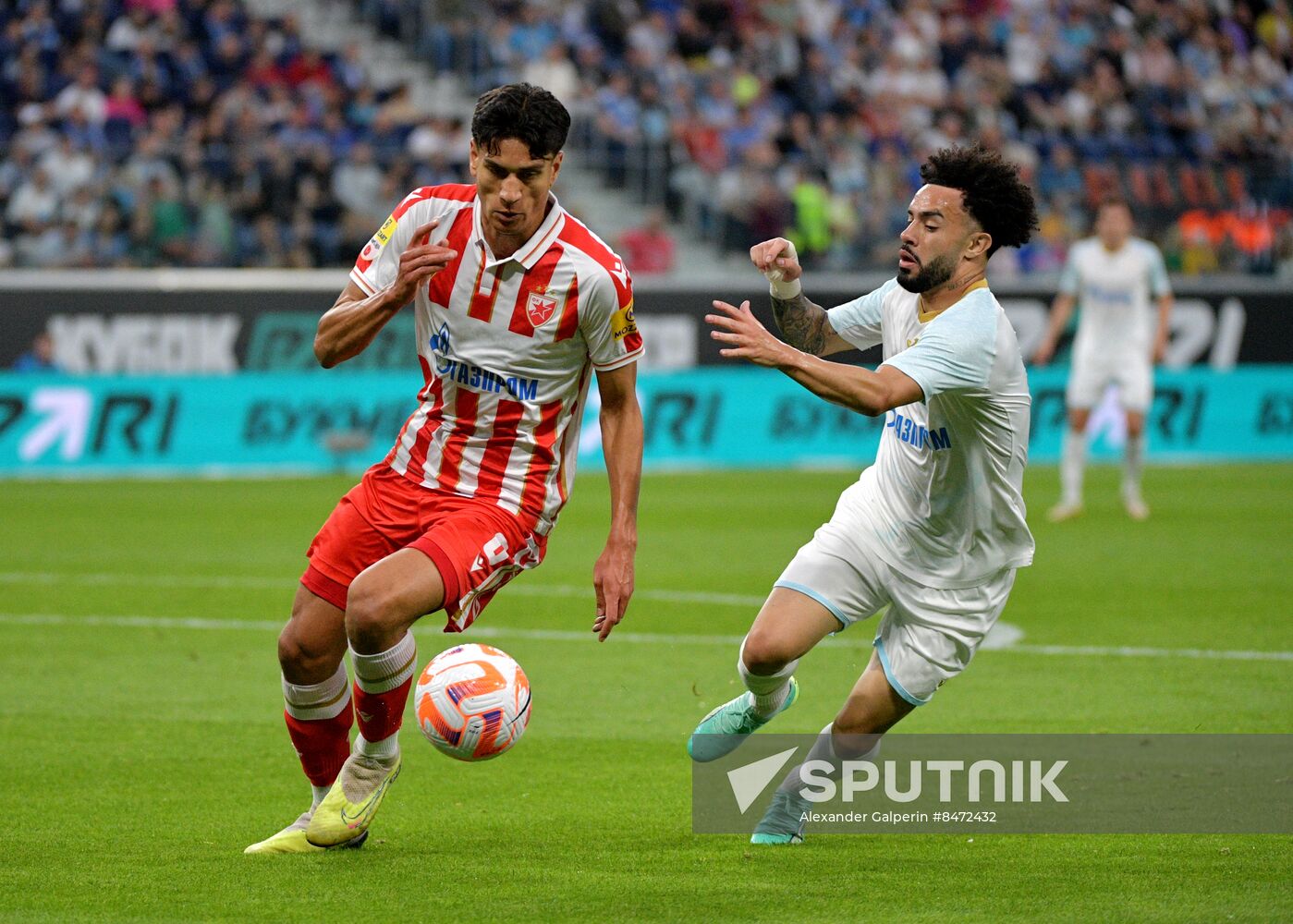 Russia Soccer PARI Premier Cup Crvena Zvezda - Zenit