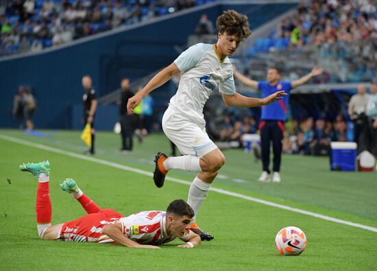 Russia Soccer PARI Premier Cup Crvena Zvezda - Zenit