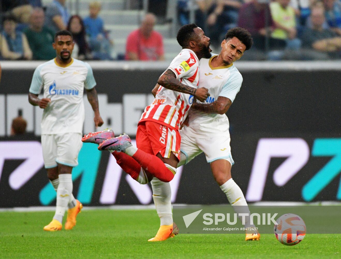 Russia Soccer PARI Premier Cup Crvena Zvezda - Zenit