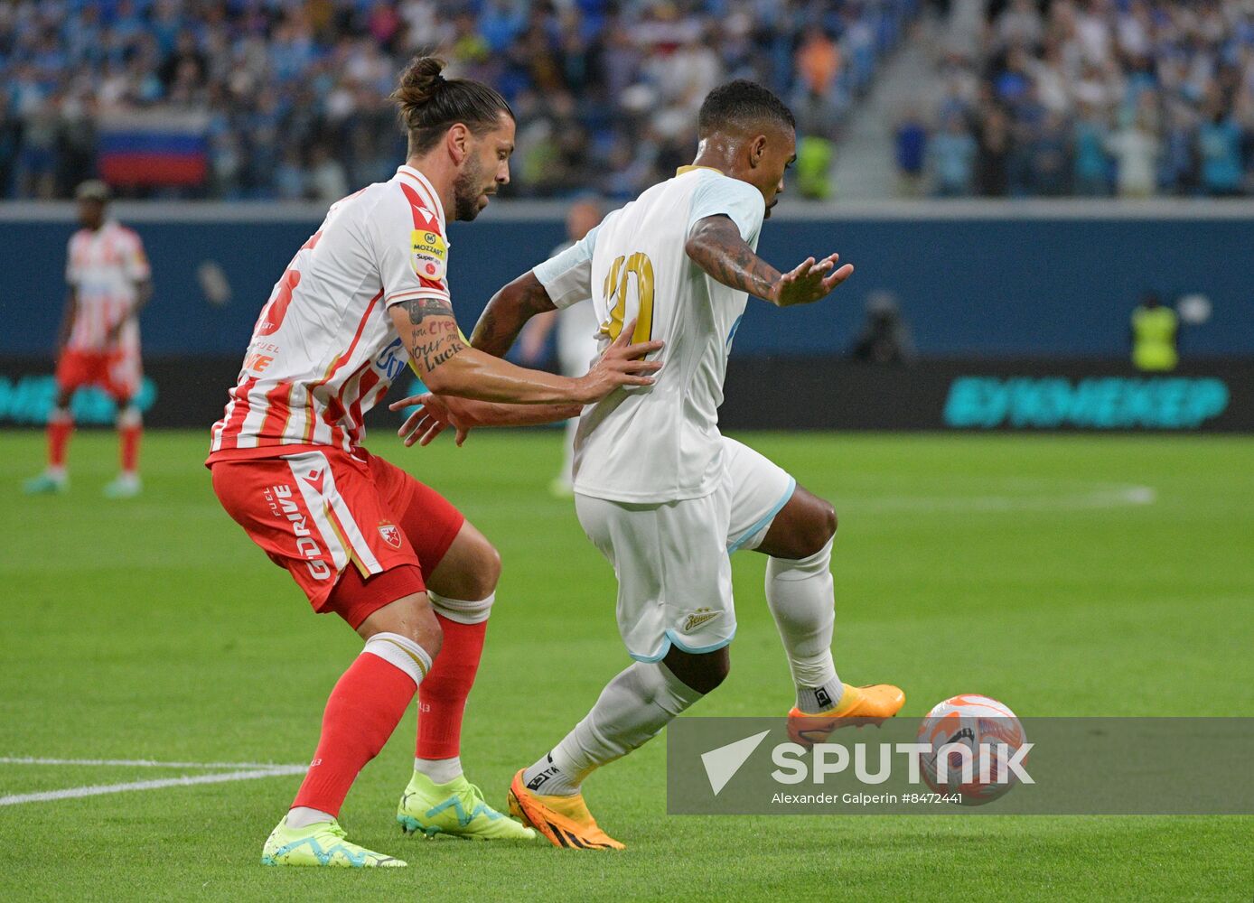 Russia Soccer PARI Premier Cup Crvena Zvezda - Zenit