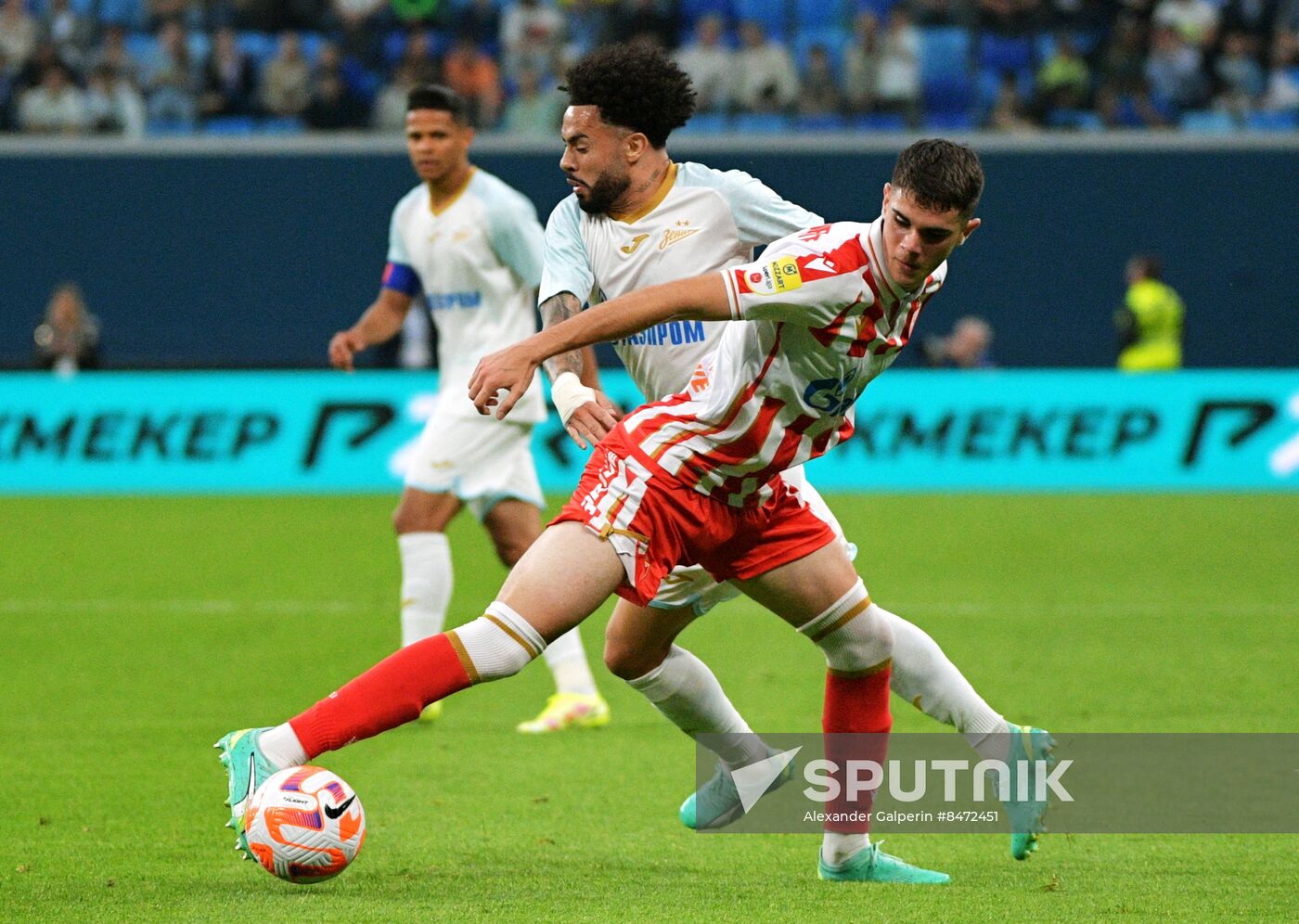 Russia Soccer PARI Premier Cup Crvena Zvezda - Zenit