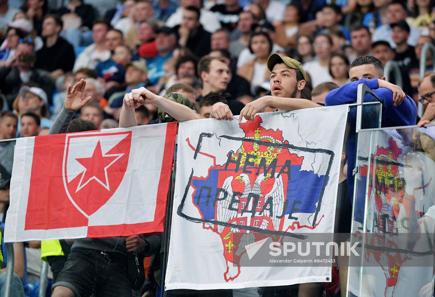 Russia Soccer PARI Premier Cup Crvena Zvezda - Zenit