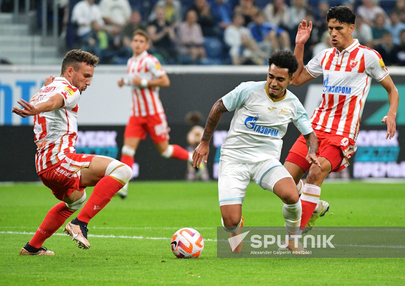 Russia Soccer PARI Premier Cup Crvena Zvezda - Zenit