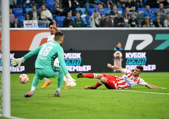 Russia Soccer PARI Premier Cup Crvena Zvezda - Zenit