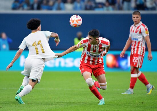 Russia Soccer PARI Premier Cup Crvena Zvezda - Zenit