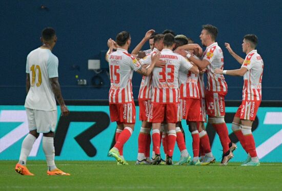 Russia Soccer PARI Premier Cup Crvena Zvezda - Zenit