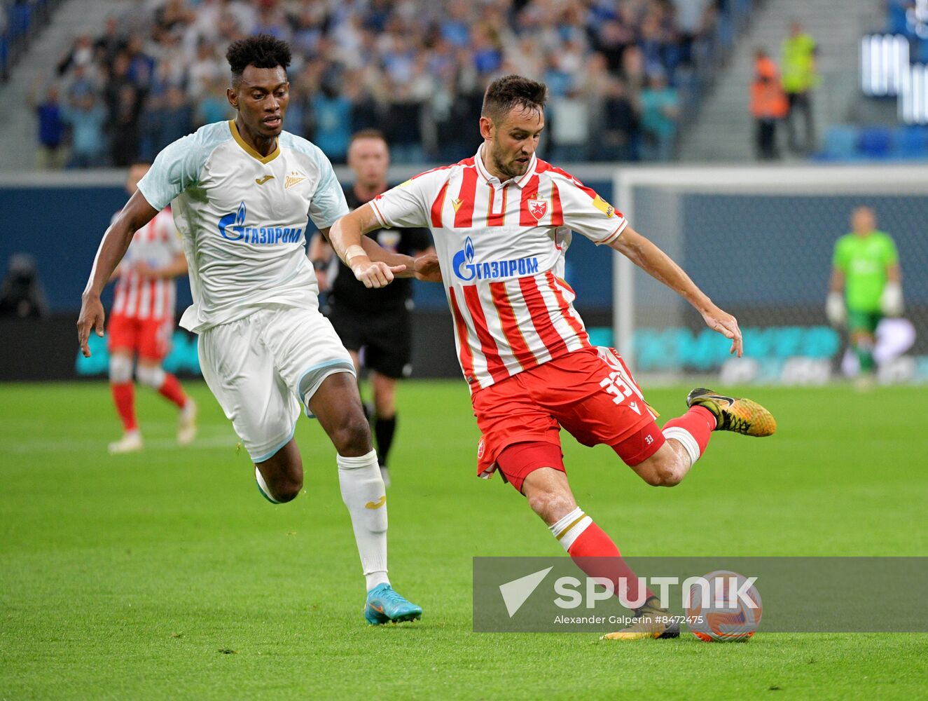 Russia Soccer PARI Premier Cup Crvena Zvezda - Zenit